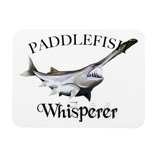 Paddlefish Whisperer Magneet (Horizontaal)