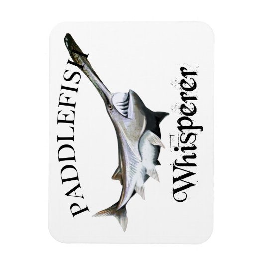 Paddlefish Whisperer Magneet (Verticaal)