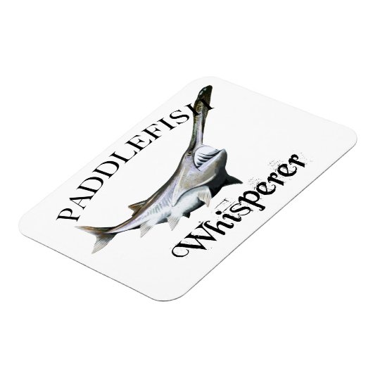 Paddlefish Whisperer Magneet (Linkerzijde)