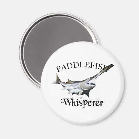 Paddlefish Whisperer Magneet (Voorkant / Achterkant)