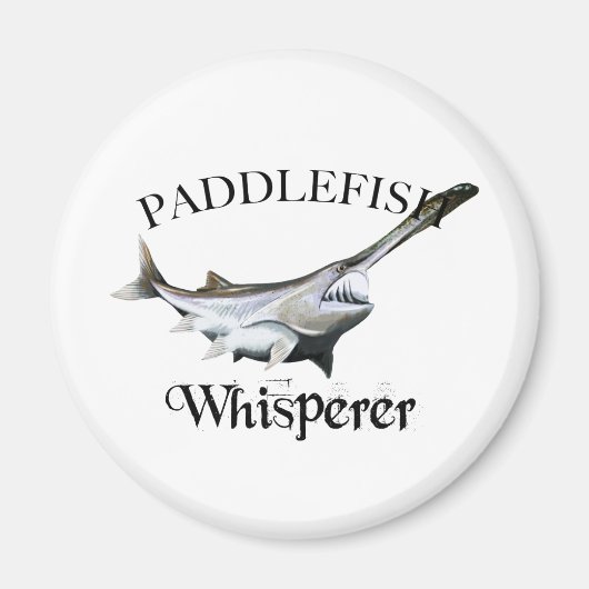 Paddlefish Whisperer Magneet (Voorkant)