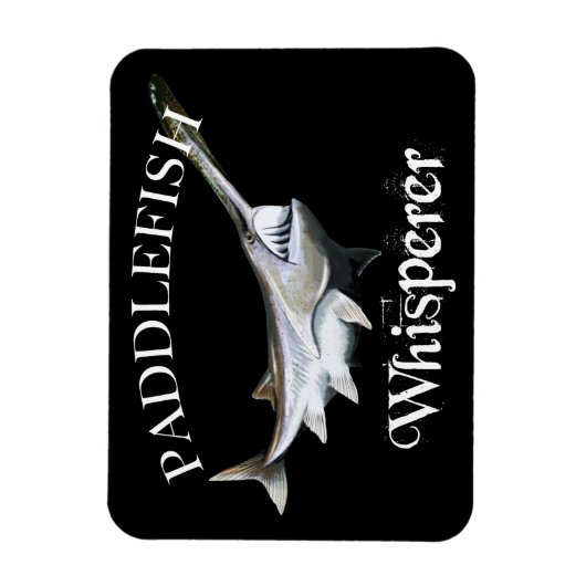 Paddlefish Whisperer Magneet (Verticaal)