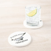 Paddlefish Whisperer Zandsteen Onderzetter (Zijkant)