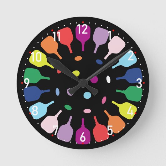 Paddlepalooza O’Clock Pickleball Ronde Klok (Voorkant)