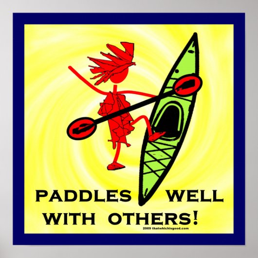 Paddles goed met andere poster (Voorkant)