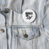 Paddles Up Design Dragon Boat Ronde Button 5,7 Cm (In situ)