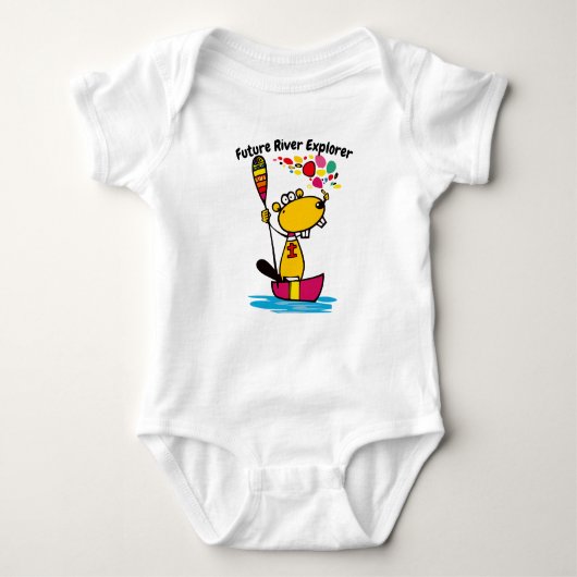 Paddling Beaver Adventure Romper (Voorkant)