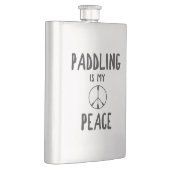 Paddling is mijn vrede flacon (Rechts)