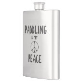 Paddling is mijn vrede flacon (Links)