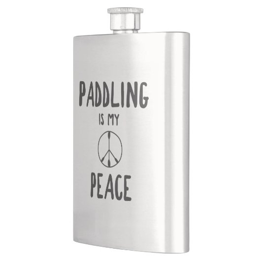 Paddling is mijn vrede flacon (Links)