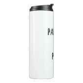 Paddling is mijn vrede thermosbeker (Gedraaid links)