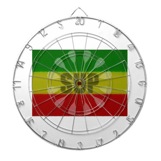 Paddling opstaan, Paddle Twirl Dartbord (Voorkant)