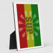 Paddling opstaan, Paddle Twirl Fotoplaat (Zijkant)