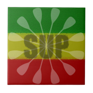 Paddling opstaan, Paddle Twirl Tegeltje