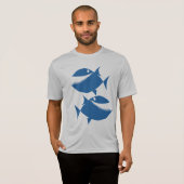 Paddling Piranhas Adult T-shirt (Voorkant volledig)