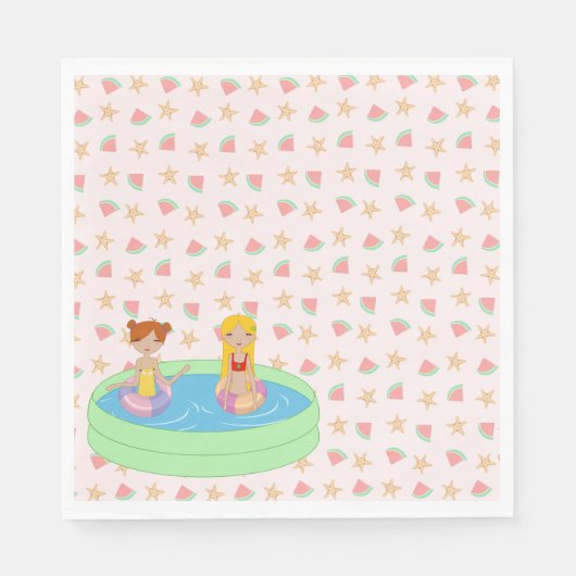 Paddling Pool Papieren servetten (Voorkant)