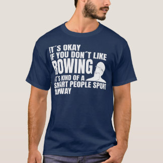 Paddling Rowing is een slimme pepersport T-shirt