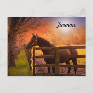 Paddock Personalized Briefkaart