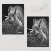 Paddy Cake, Eekhoorn Bladwijzer Notitiekaartje (Voorkant / Achterkant)