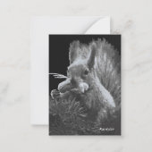 Paddy Cake, Eekhoorn Bladwijzer Notitiekaartje (Voorkant)