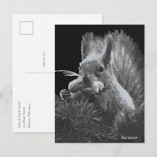 Paddy Cake, Eekhoorn Briefkaart