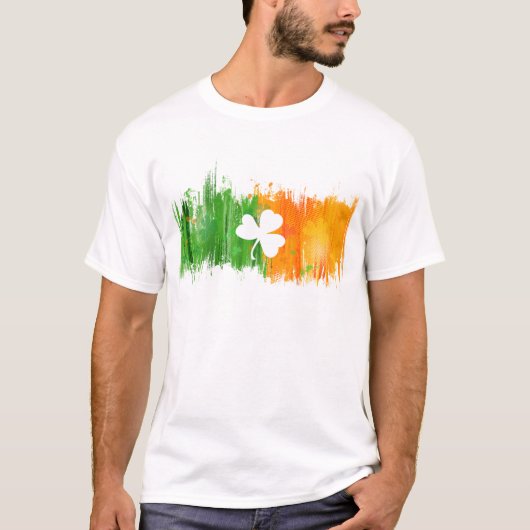 Paddy Ink Lucky Clovers T-shirt (Voorkant)