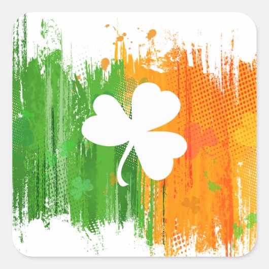 Paddy Ink Lucky Klavers sticker (Voorkant)