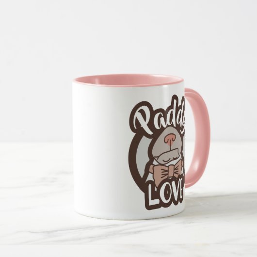 Paddy love mok - art van Irina Kolby (Voorkant rechts)