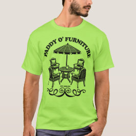 Paddy O' Furniture Grappig St Patrick's Day Party T-shirt