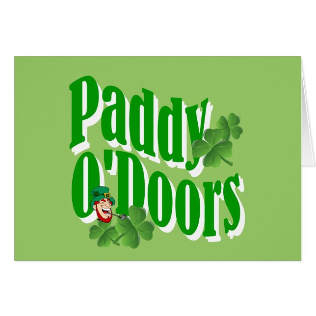 Paddy O'Doors (Voorkant Horizontaal)