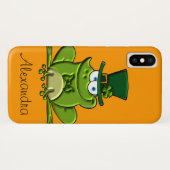 Paddy O'Frog Case-Mate iPhone Case (Achterkant (horizontaal))