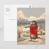 Paddy Paws in Prairie Dog Town Briefkaart (Voorkant / Achterkant)