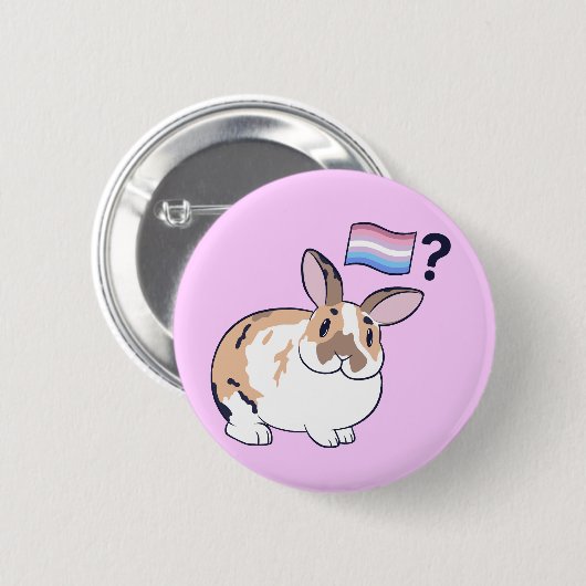 Paddy Pride Badge (Bigender) Ronde Button 5,7 Cm (Voorkant /achterkant)