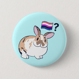 Paddy Pride Badge (Genderfluid) Ronde Button 5,7 Cm