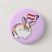 Paddy Pride Badge (Lesbisch) Ronde Button 5,7 Cm (Voorkant)