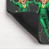 Paddy's Back Funny St Patrick's Day Trump-onderste Muismat (Hoek)