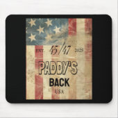 Paddy's Back Funny Trump2 Muismat (Voorkant)