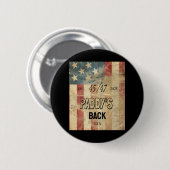 Paddy's Back Funny Trump2 Ronde Button 5,7 Cm (Voorkant /achterkant)