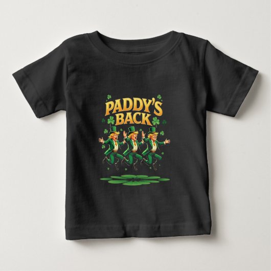 Paddy's Back Funny Trump St Patrick Day Leopard (Voorkant)