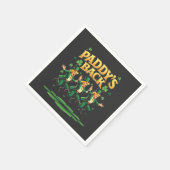 Paddy's Back Funny Trump St Patrick Day Leopard Servet (Hoek)
