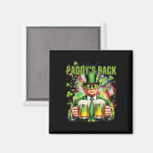 Paddy's Back Funny Trump St Patrick's Day Ierse Sh Magneet (Voorkant / Achterkant)