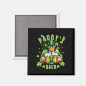 Paddy's Back Funny Trump St Patrick's Day Ierse Sh Magneet (Voorkant / Achterkant)