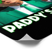 Paddy's Back Funny Trump St Patrick's Day Outfit S Poster (Hoek)