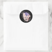 Paddy's Back Grappig Trump1 Ronde Sticker (Tas)