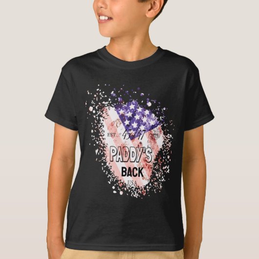 Paddy's Back Grappig Trump1 T-shirt (Voorkant)