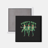 Paddy's Back St Patricks Day Grappig Trump dansen Magneet (Voorkant / Achterkant)