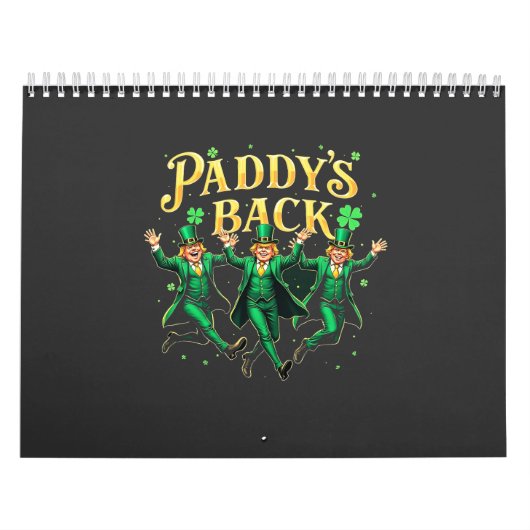 Paddy's Back St Patrick's Day Trump Dancing Kalender (Hoes)