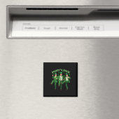 Paddy's Back Trump Dancing St Patricks Day Funny N Magneet (Insitu (Vaatwasser))
