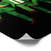 Paddy's Back Trump Dancing St Patricks Day Funny N Poster (Hoek)