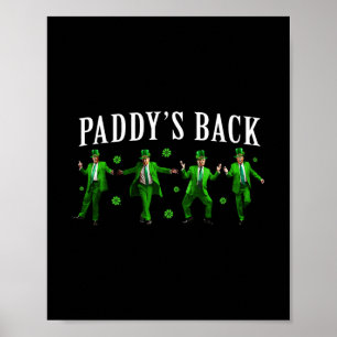 Paddy's Ck Grappige Trump St Patrick's Dag Ierse S Poster